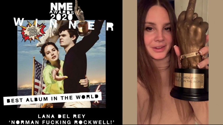 Лана Дель Рей "NME 2020" ёслолоос дэлхийн ШИЛДЭГ ЦОМОГ шагналыг хүртлээ