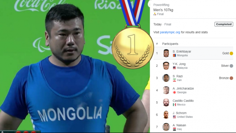 Токио 2020 | Э.Содномпилжээ паралимпын дээд амжилтыг шинэчилж, АЛТАН медаль хүртлээ