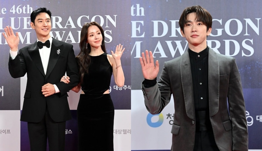 Blue Dragon Film Awards: Улаан хивсэн дээрх солонгос одод