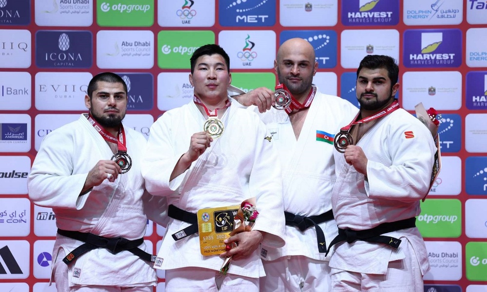 Жүдо: Абу Даби Их Дуулгаас 1 алт, 2 мөнгөн медальтай