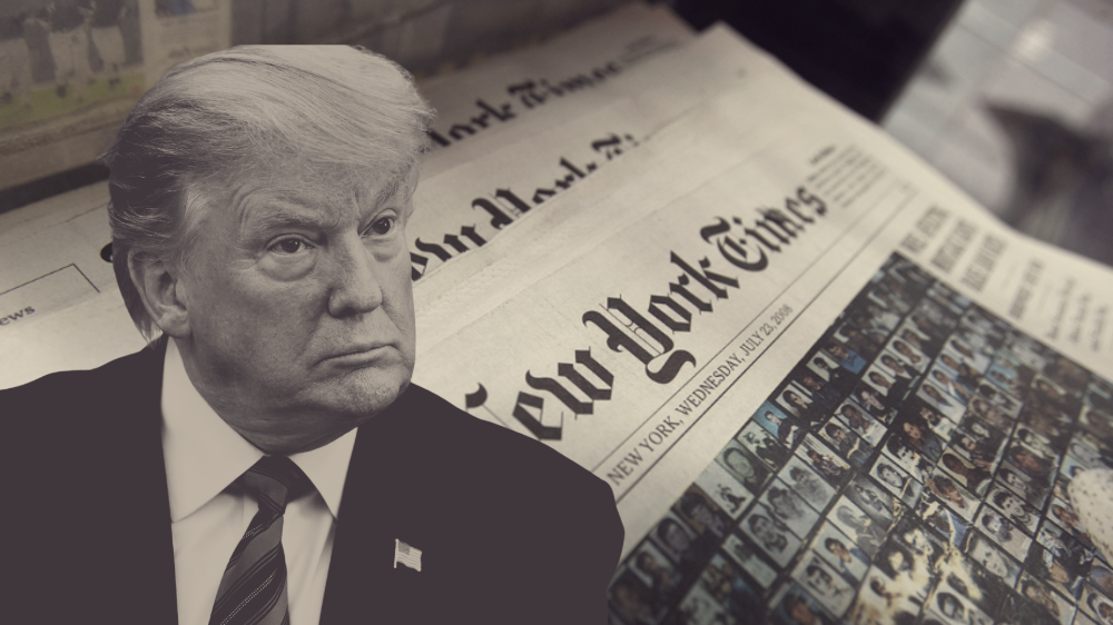 Дональд Трамп “The New York Times’’-ын эсрэг 15 тэрбум ам.долларын нэхэмжлэл гаргана. 