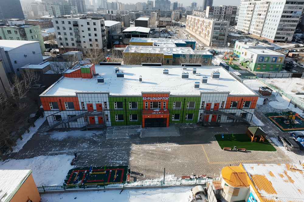 БЗД-ийн 52 дугаар цэцэрлэгийн барилга угсралтын ажил дуусаж, улсын комисс хүлээн авлаа