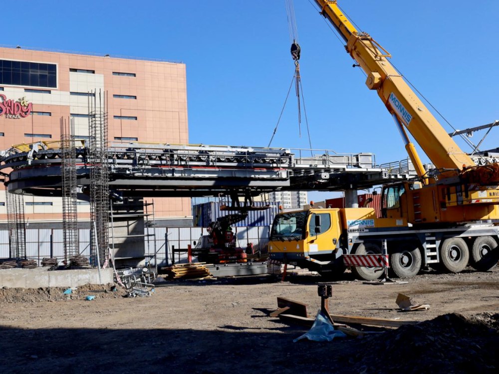 Яармаг- Хархорин чиглэлд дүүжин замын тээвэр барьж байна