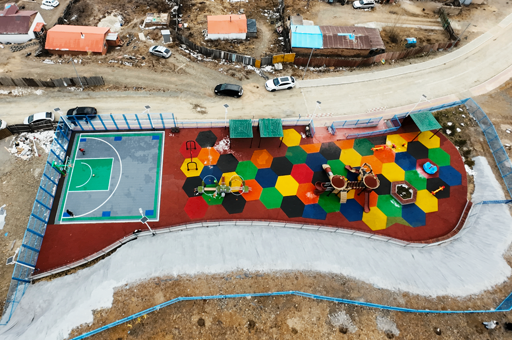 Нийслэлийн гурван байршилд 3x3 сагсан бөмбөгийн талбай байгууллаа