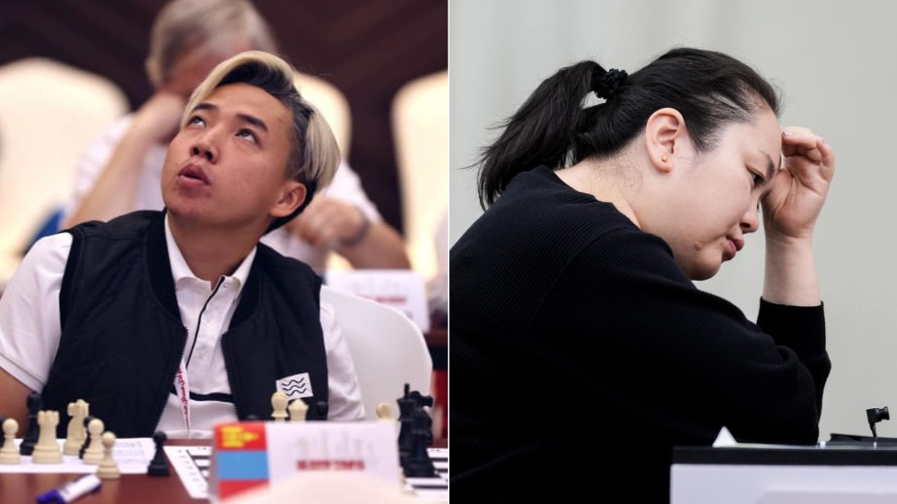 Шатрын Улсын АШТ-ийг Их мастер С.Билгүүн, Б.Мөнгөнтуул нар өнгөлж байна