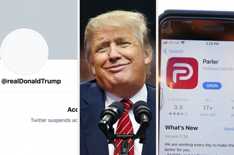 Дональд Трампын хаягийг түр болон бүрмөсөн хаасан 15 платформ