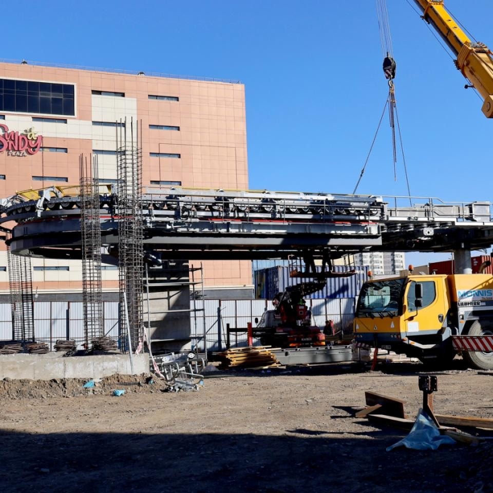 Яармаг- Хархорин чиглэлд дүүжин замын тээвэр барьж байна