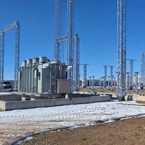 “Хүннү” дэд станцын бүтээн байгуулалт 84 хувийн гүйцэтгэлтэй байна