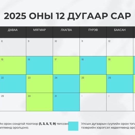 Маргаашаас эхлэн автомашины улсын дугаарын тэгш, сондгойгоор зорчино