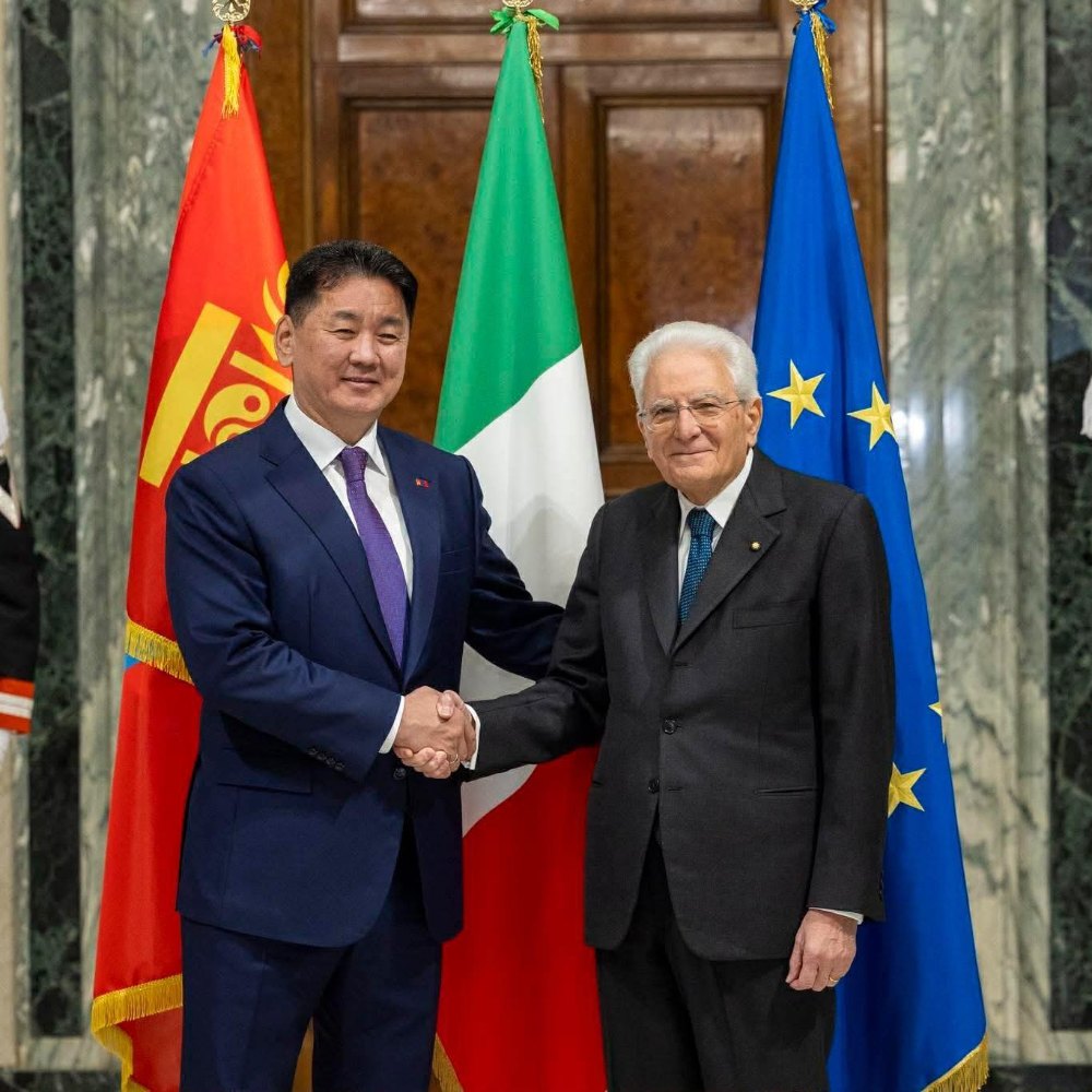 Бүгд Найрамдах Итали Улсын Ерөнхийлөгч Сэржо Маттарэлла ирэх жил Монгол Улсад төрийн айлчлал хийнэ